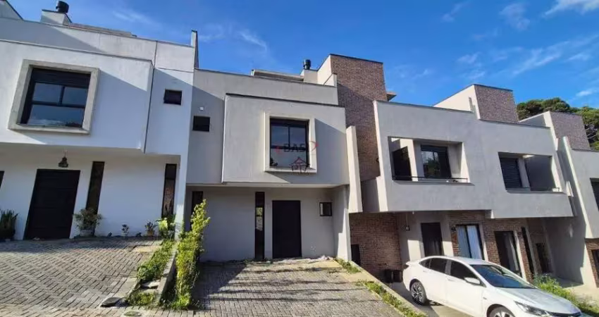 Sobrado com 3 quartos em condominio  no santa candida: triplex aconchegante em condominio!