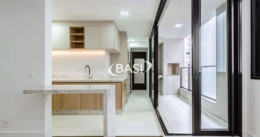 APTO NOVO NO BIGORRILHO, PRONTO PARA MORAR, 3 DORMITÓRIOS,  SACADA GOURMET, COZINHA COM ARMÁRIOS, 2 VAGAS - ED. JARDIM CHAMPAGNAT