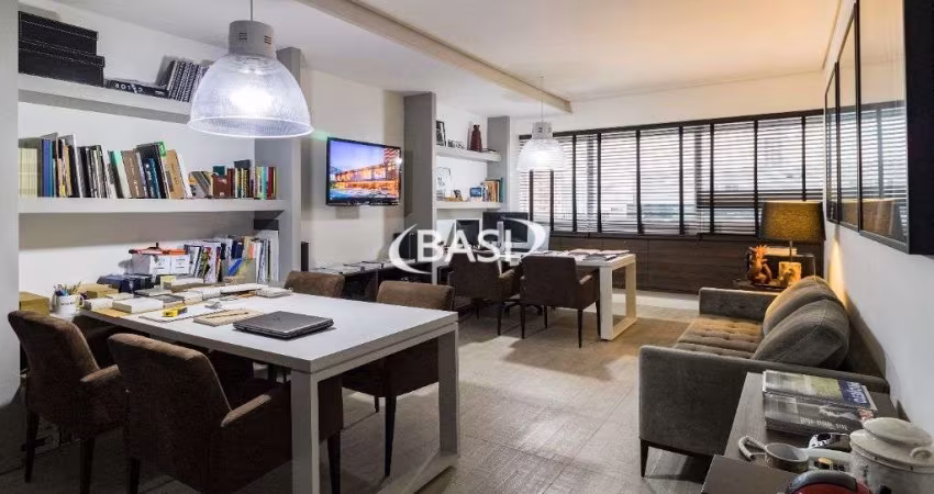 Sala mobiliada com vaga no Neo Super quadra