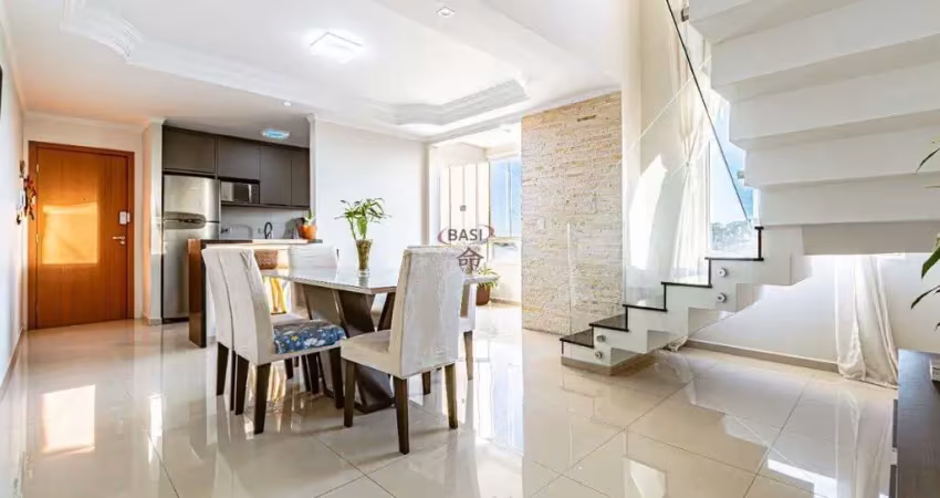 Cobertura duplex no centro de pinhais com 3 quartos, sendo 2 suites
