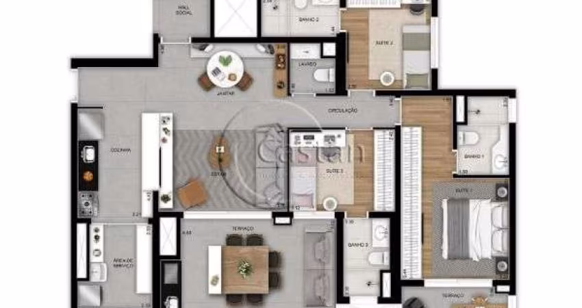 Apartamento com 3 quartos à venda na Rua Imbarié, --, Vila Prudente, São Paulo