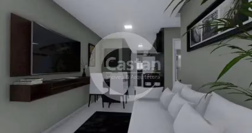 Apartamento com 1 quarto à venda na Rua Caetano Pinto, --, Brás, São Paulo