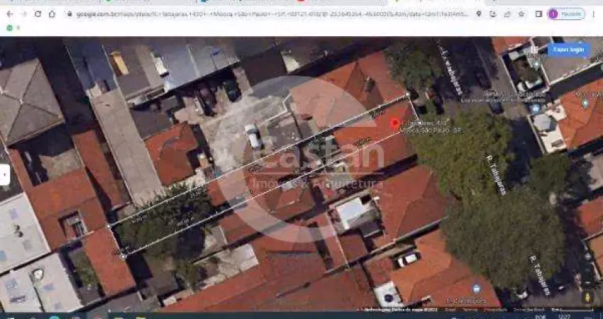 Terreno à venda na Rua Tabajaras, --, Mooca, São Paulo