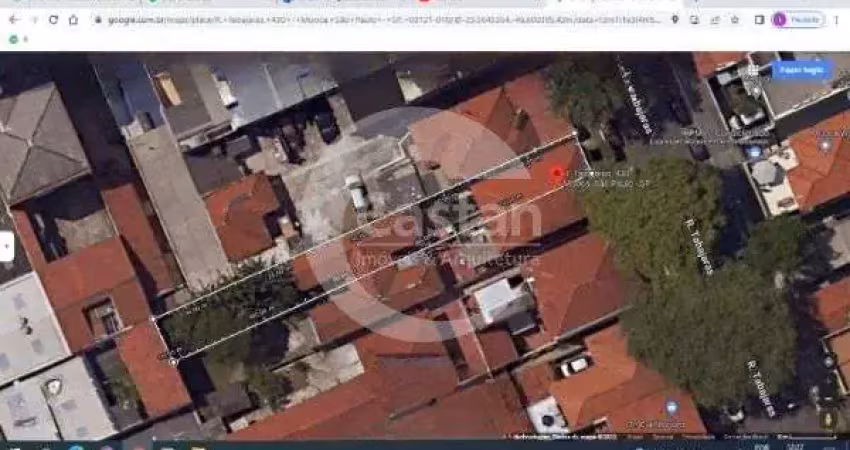 Terreno à venda na Rua Tabajaras, --, Mooca, São Paulo
