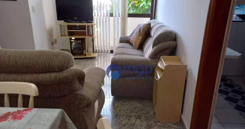 Apartamento com 2 dormitórios à venda, 60 m² por r$ 335.000 - jardim são miguel - guarujá/sp