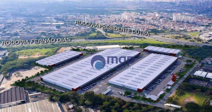 Galpão em Condomínio para Alugar às Margens da Rodovia Dutra! R$ 38/m² - 16.822 m² - São Paulo/SP