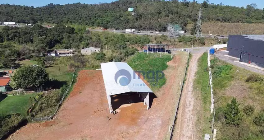 Galpão para alugar, 1600 m² - residencial santa helena - gleba ii - santana de parnaíba/sp