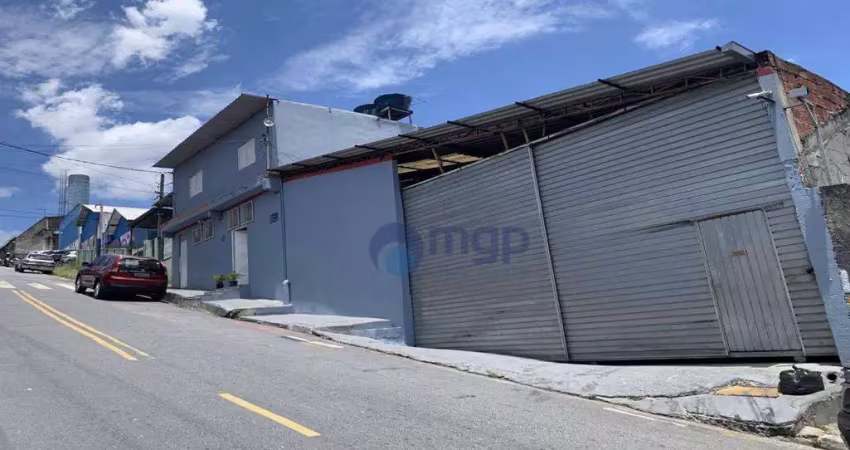 Galpão para alugar, 1250 m² - jardim alvorada - jandira/sp
