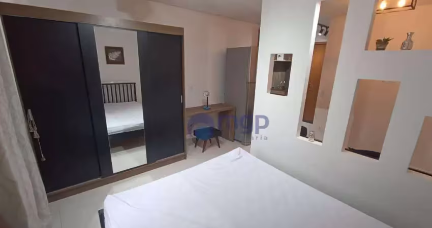 Kitnet com 1 quarto para alugar, 24 m² - vila mazzei - são paulo/sp