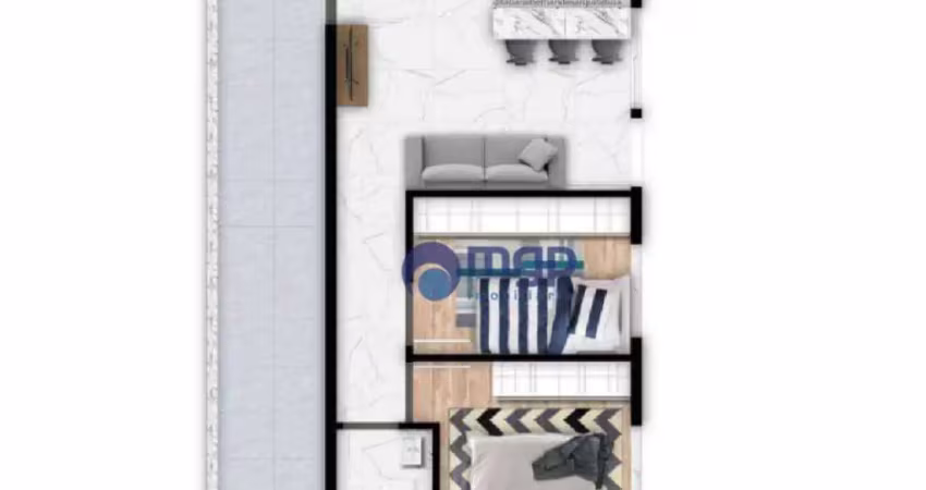 Apartamento com 2 dormitórios à venda, 41 m² por r$ 270.000,00 - vila mazzei - são paulo/sp
