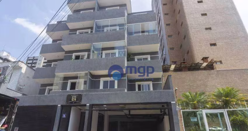 Apartamento com 1 dormitório à venda, 34 m² por r$ 260.000 - água fria - são paulo/sp