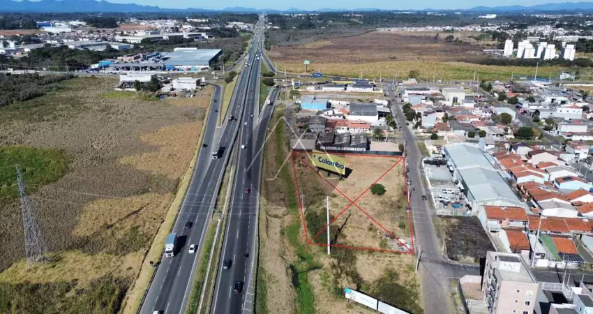 Área a venda | zr4 com 3.458 m² as margens da br 277 em são josé dos pinhais - pr