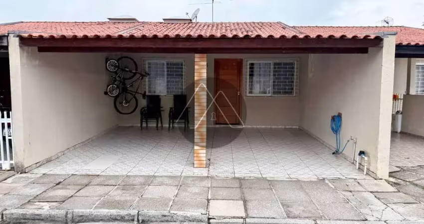 Casa térrea semimobiliada em condomínio fechado – 62m² – parque são josé/costeira
