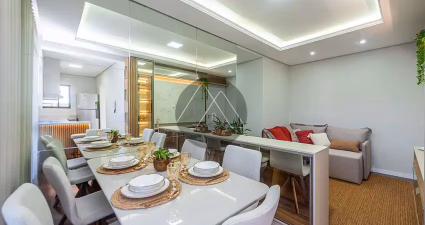 Apartamento garden com 3 dormitórios à venda, 143 m² por r$ 690.000,00 - três marias - são josé dos pinhais/pr