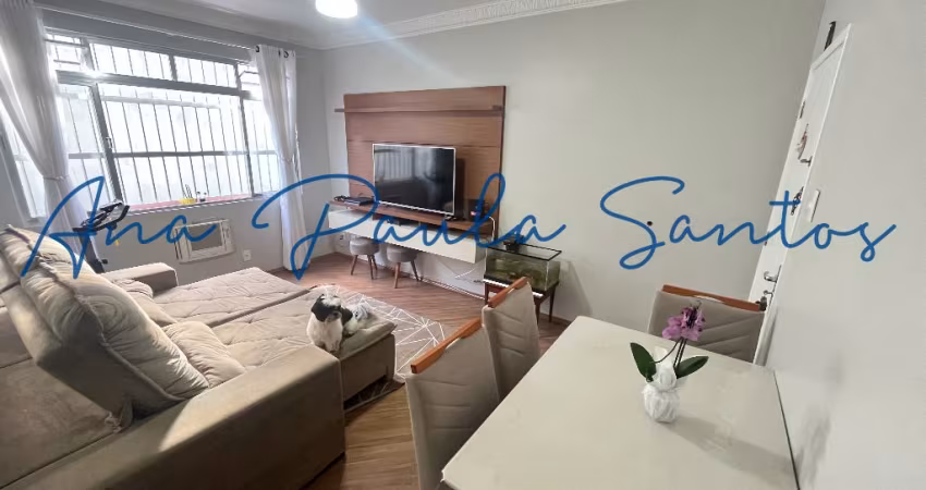 OPORTUNIDADE MARAVILHOSA NA VILA BELMIRO! Aconchegante e espaçoso apartamento de 2 dorms totalmente mobiliado para locação em Santos – SP