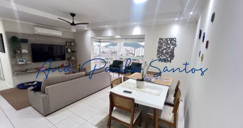 OPORTUNIDADE PORTO PANORAMA! Sofisticado apartamento de 3 dormitórios (2 suítes) à venda na Vila Belmiro, Santos – SP
