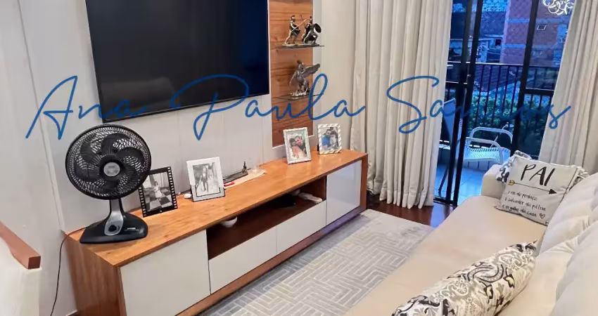 OPORTUNIDADE NO MARAPÉ! Confortável e bem distribuído apartamento de 2 dorms (1 suíte) para locação em Santos – SP