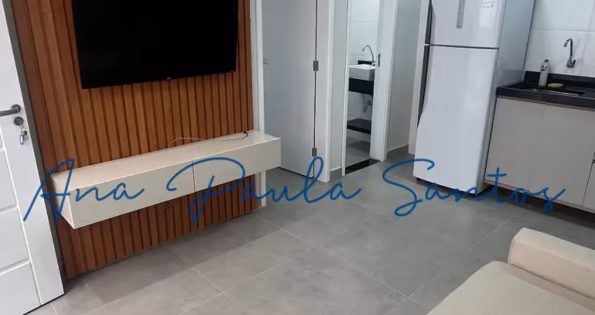 Oportunidade no marapé! charmosa casa de 1 dormitório mobiliada em condomínio – santos/sp