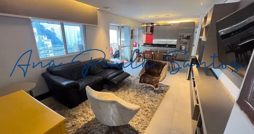 Oportunidade no marapé! apartamento mobiliado de 2 dorms (1 suíte + closet) em santos – sp