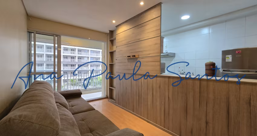 Oportunidade fusion home! charmoso apartamento porteira fechada de 1 dormitório (1 suíte) na vila mathias em santos – sp