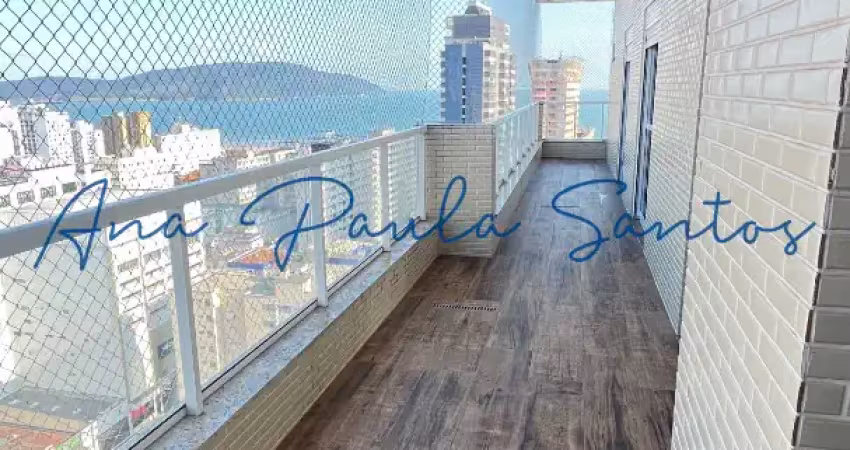 Oportunidade vision gonzaga! sofisticado e amplo apartamento de 2 suítes no coração do gonzaga em santos - sp