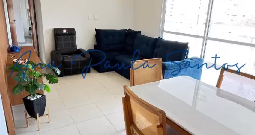 Oportunidade porto panorama! amplo apartamento de 3 dormitórios mobiliado na vila belmiro em santos-sp