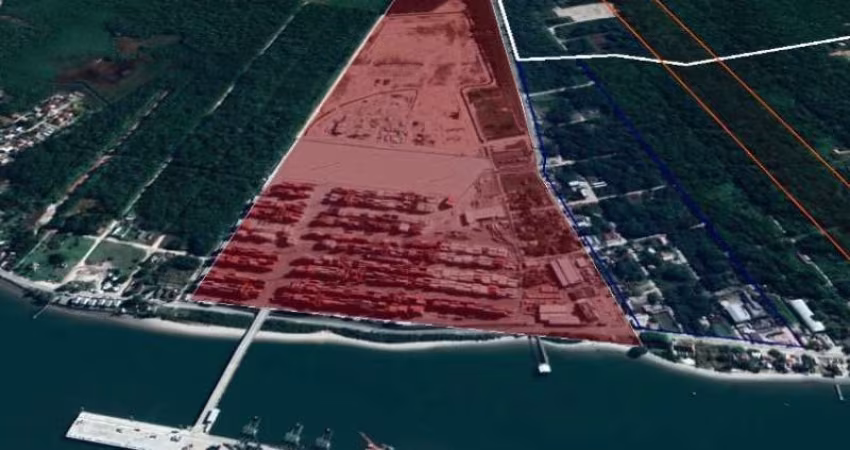 Terreno comercial para alugar na rua 2760 com a tucuna  quadra inteira, Pontal, Itapoá