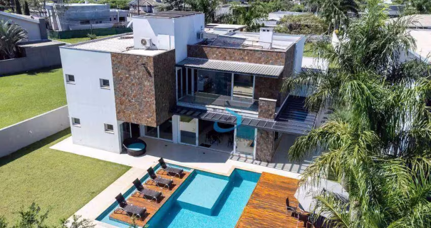 Casa Alto Padrão Excelente Custo Benefício Cond. Villagio do Engenho 5 suítes 4 salas gourmet piscina escritório adega completa planejados 6 vagas