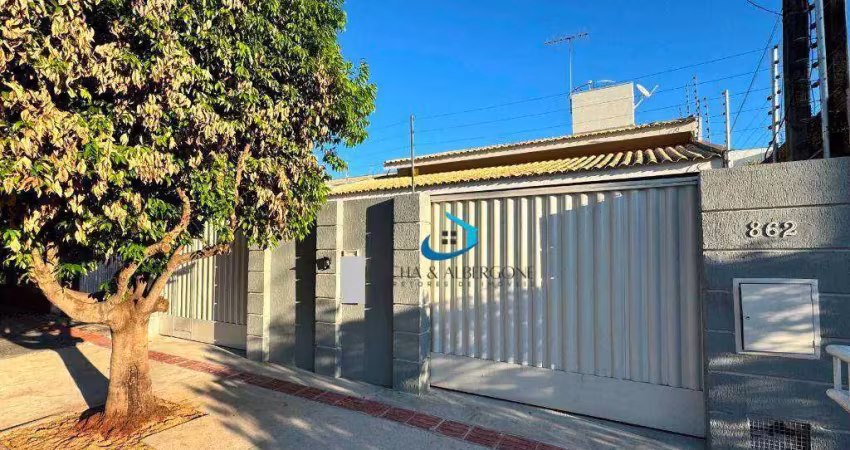 Casa diferenciada com 04 quartos e sala de jogos, região leste, londrina pr.