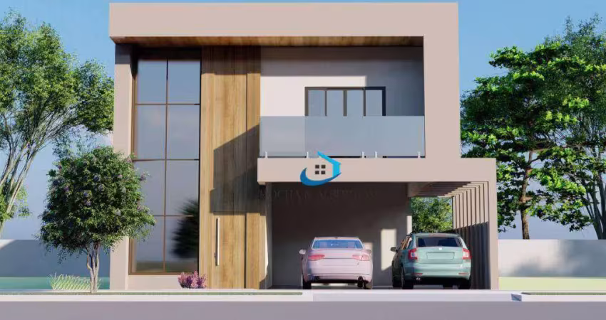 Casa sobrado no condominio parque taua araçari, londrina pr.