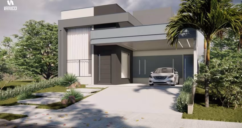 Casa com 3 dormitórios à venda, 202 m² por R$ 1.700.000,00 - Condomínio Piemonte - Indaiatuba/SP