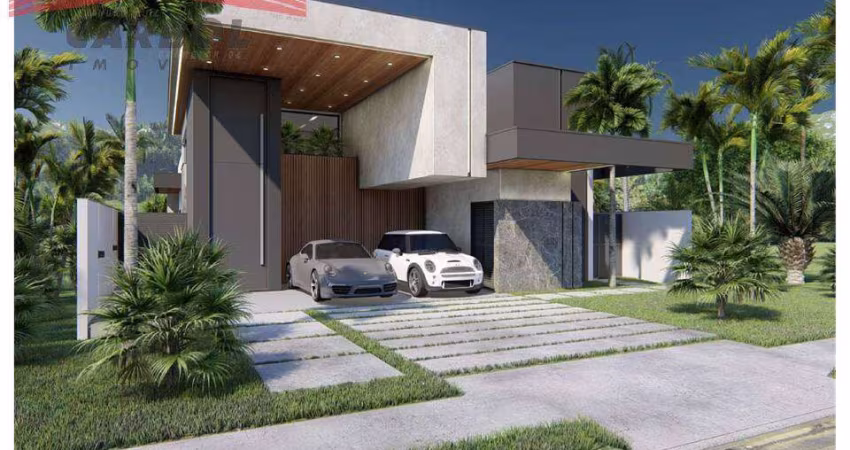 ALPHAVILLE COND. FECHADO JUNDIAÍ - 3 SUÍTES - 4 VAGAS - AT 471m² - AC 240m²