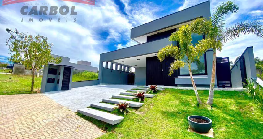 PECAN CONDOMINIO FECHÁDO EM ITUPEVA - 3 DORMS (SUÍTE) - AT 360m² - AC 174m²