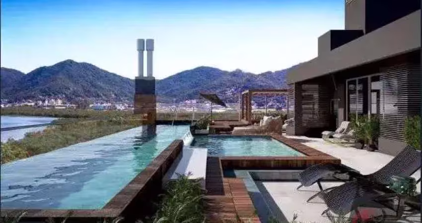 Apartamento alto padrão 03 suítes, mobiliada  à venda em joão paulo - florianópolis - sc