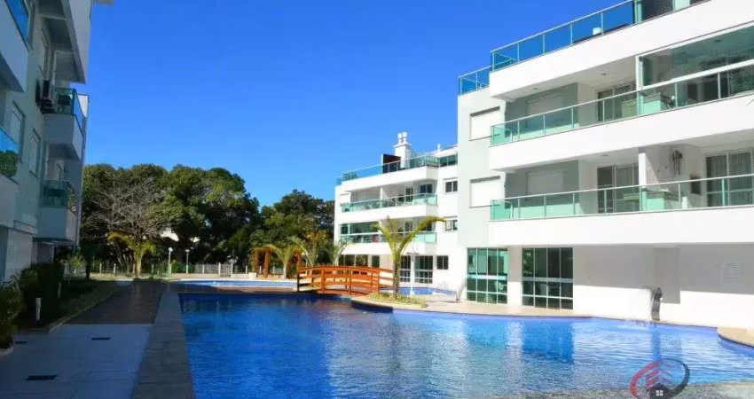 Residencial águas verdes - apartamento alto padrão 2 dormitórios mobiliado à venda no centrinho dos ingleses - florianópolis - sc