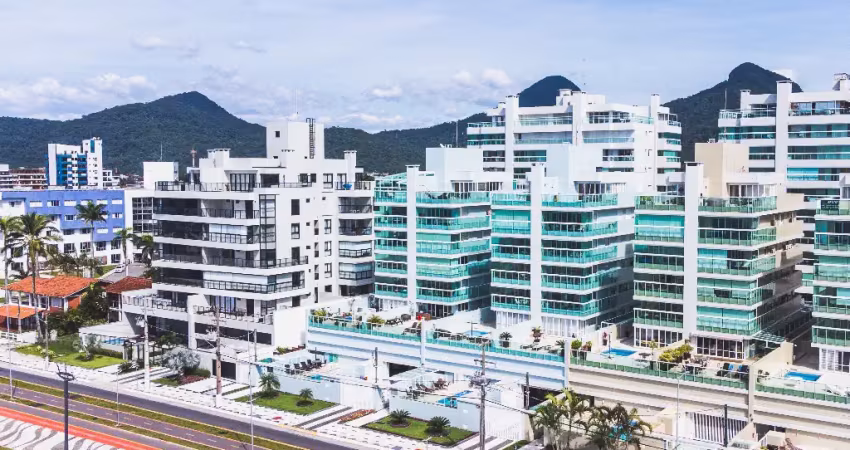 Apartamento Frente Mar com Sacada Gourmet na Praia Brava de Caiobá