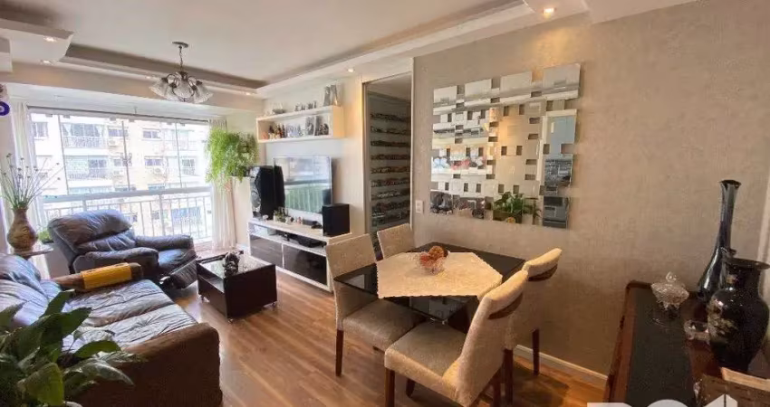 Apartamento de 2 dormitórios com suíte, churrasqueira, 2 vagas, condomínio com i