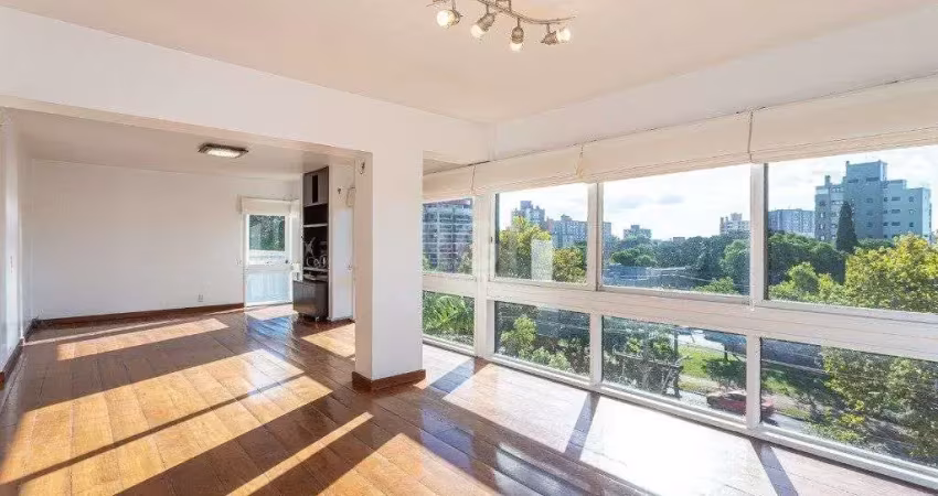 Apartamento no bairro higienópolis com 190m² de 3 dormitórios e 2 vagas