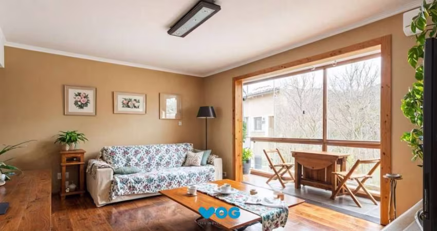 Apartamento com 2 quartos, 2 vagas e sacada com churrasqueira - Higienópolis