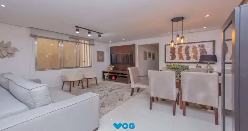 Apartamento com 3 dormitórios e 99m² à venda em petrópolis.