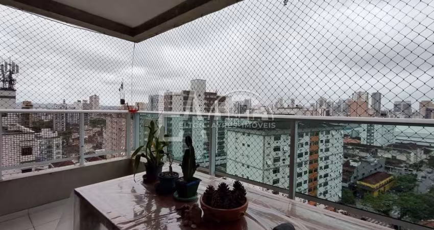 Apartamento com 2 quartos, Campo Grande, Santos - R$ 929 mil, Cod: 4364
