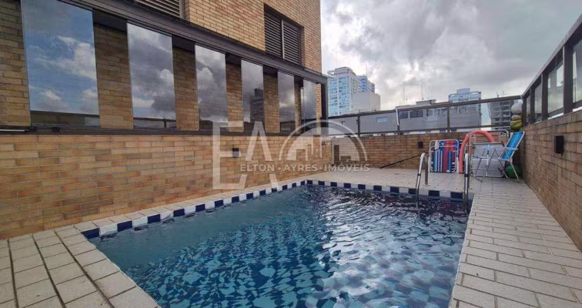 Cobertura com 4 quartos, Aparecida, Santos - R$ 2.2 mi, Cod: 4383