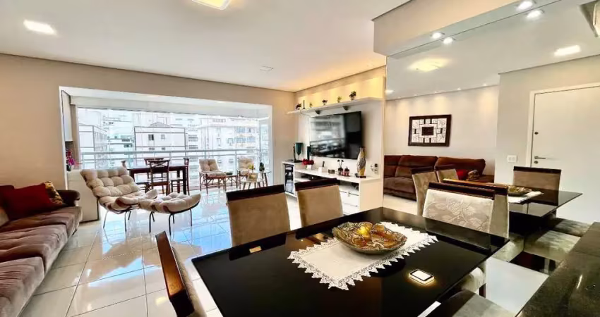 Apartamento 3 quartos, 3 banheiros 2 vagas, varanda em santos