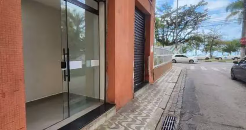 Escritório montado na av. da praia do gonzaga/santos.