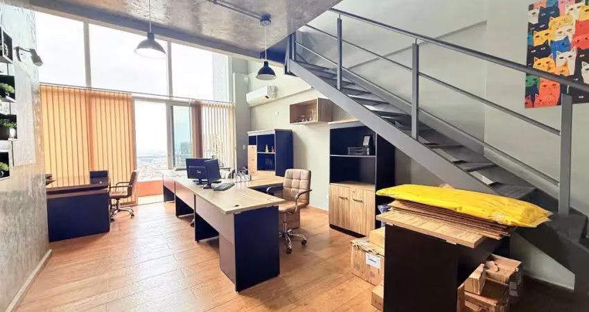 Conjunto comercial à venda, 2 vagas, vila mathias - santos/sp