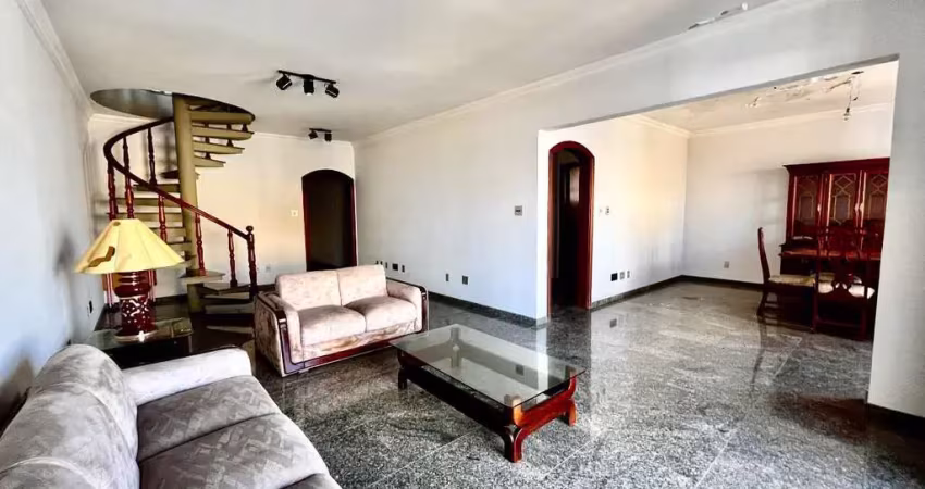 Cobertura duplex com piscina á venda no boqueirão, em santos
