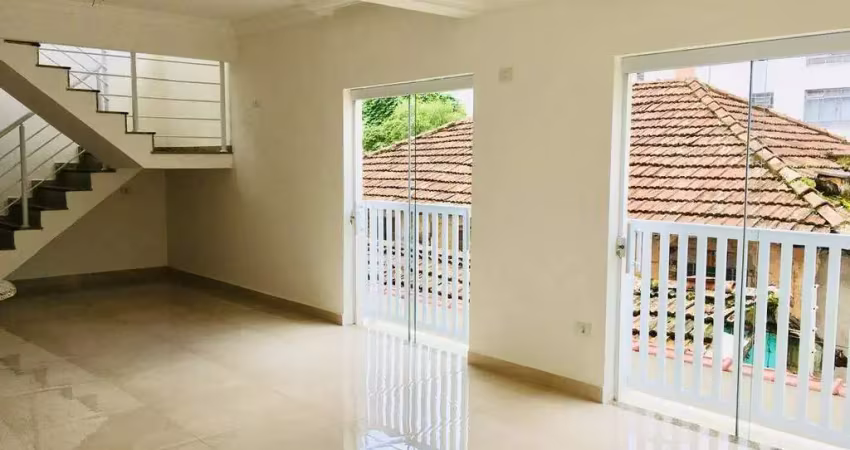 Casa para aluguel, 3 quartos, 3 suítes, 2 vagas, aparecida - santos/sp
