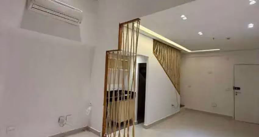 Sala para aluguel, 2 vagas, vila mathias - santos/sp