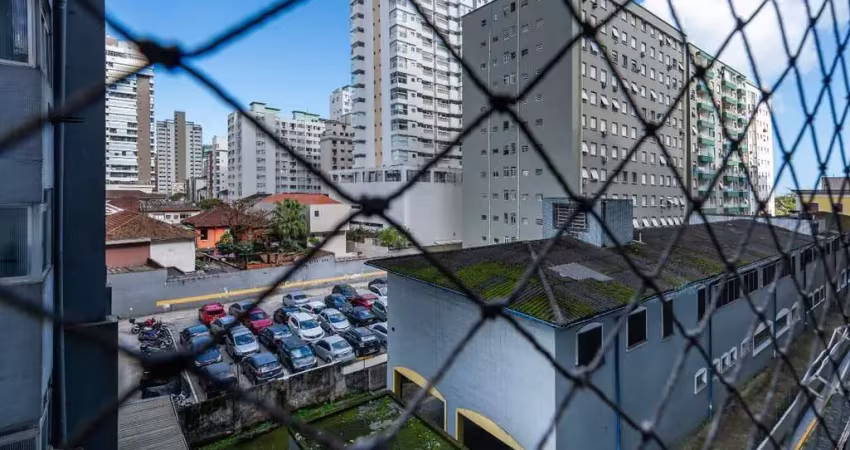 Apartamento para aluguel, 1 vaga, boqueirão - santos/sp