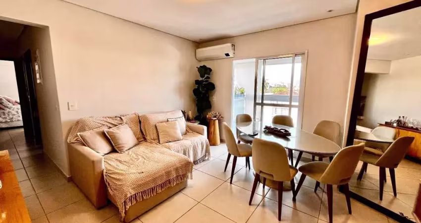 Apartamento á venda 2 quartos 1 suíte 1 vaga na vila belmiro, em santos